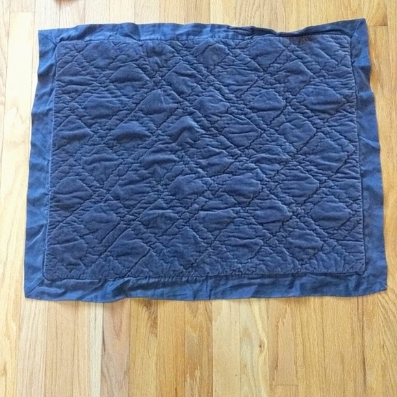 Pottery Barn Standard Washed Velvet Shams in Purple. - Picture 2 of 10